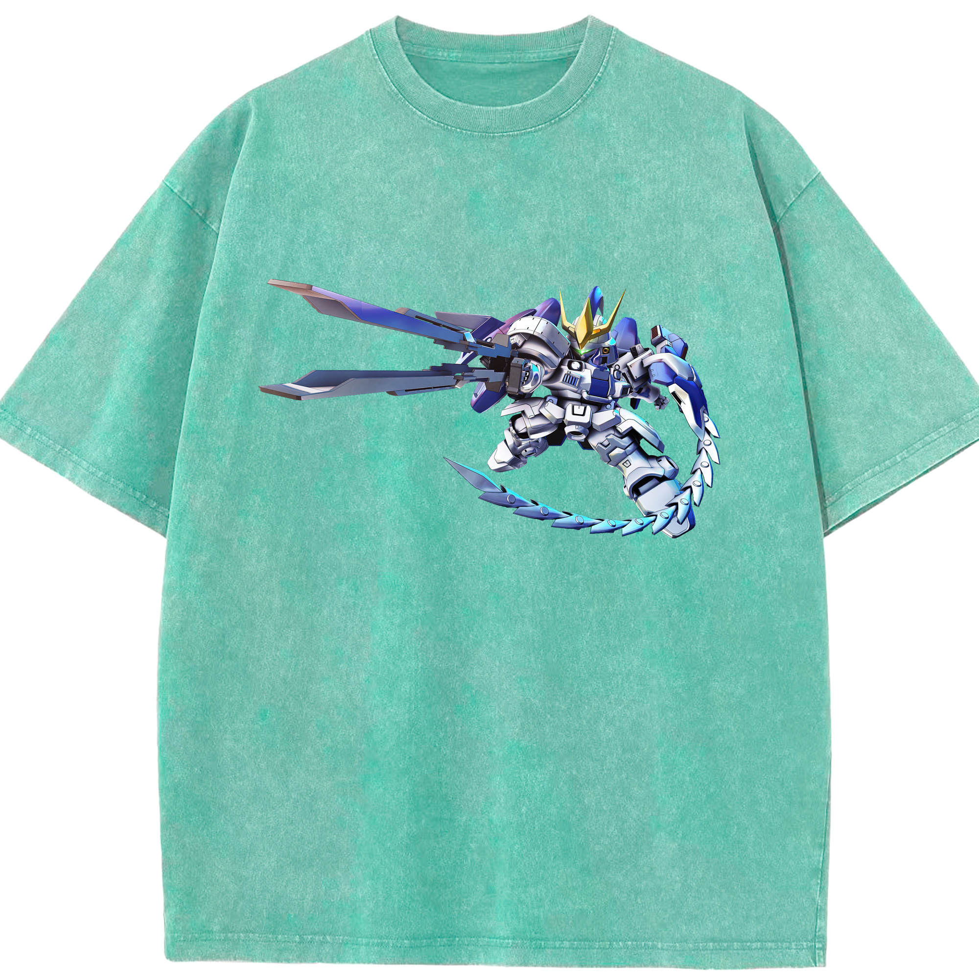 （画像用） 機動戦士ガンダム Mobile Suit Gundam 綿100% ヴィンテージ風 半袖Tシャツ（フロントプリント）
